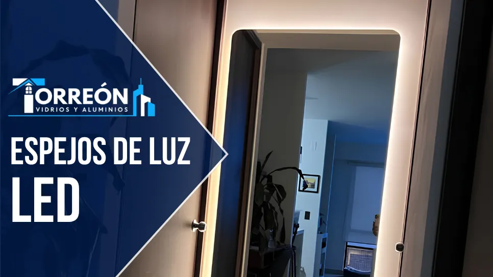 espejos decorativos con luz en Torreón
